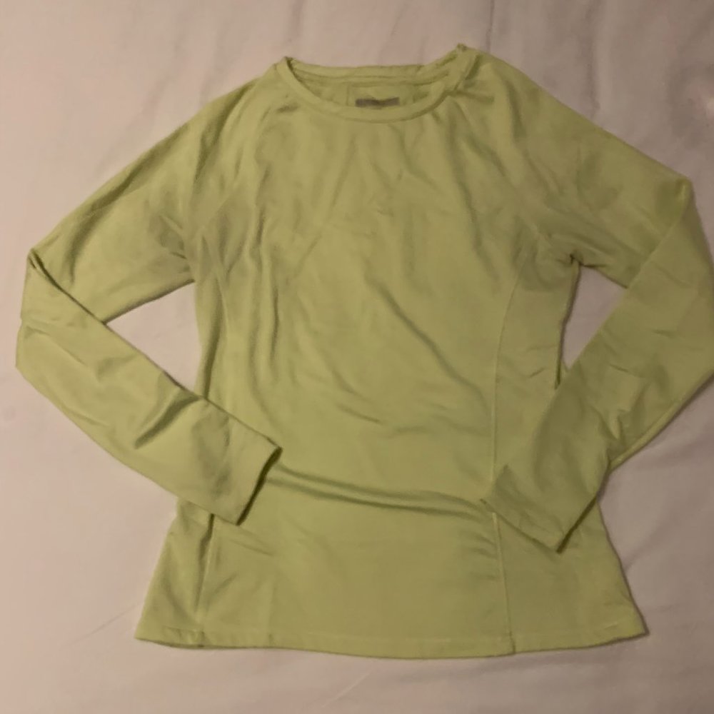 Neon Yellow Workout top